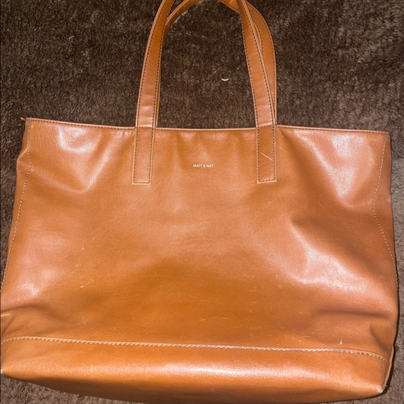 Matt & Nat tan Tote bag - Picture 2 of 3